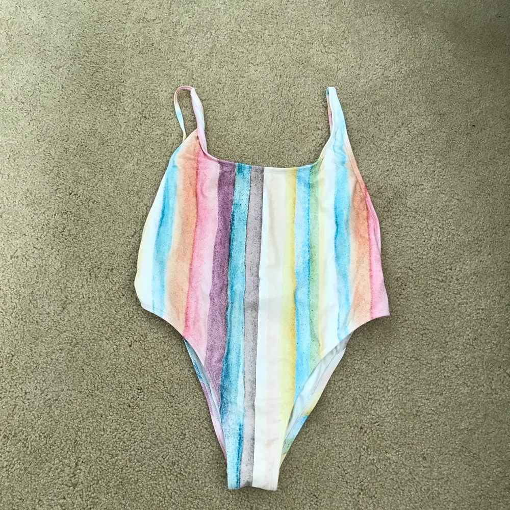 Billabong high cut leg one piece